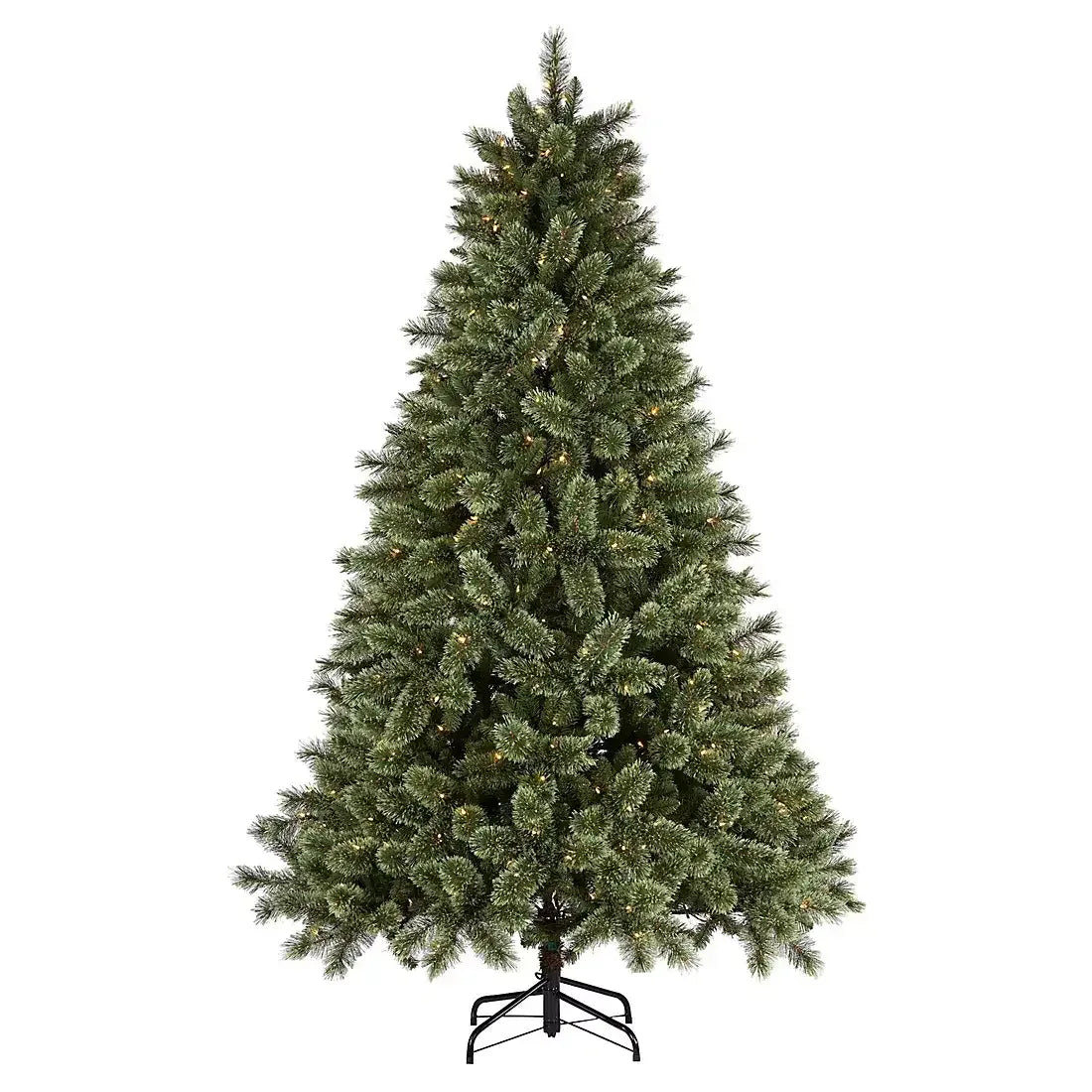 Berkley Jensen LED 7.5' Concord Cashmere One-Plug Color Changing Twinkle Christmas Tree - USA MEGA SHOP
