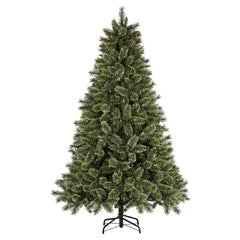 Berkley Jensen LED 7.5' Concord Cashmere One-Plug Color Changing Twinkle Christmas Tree - USA MEGA SHOP