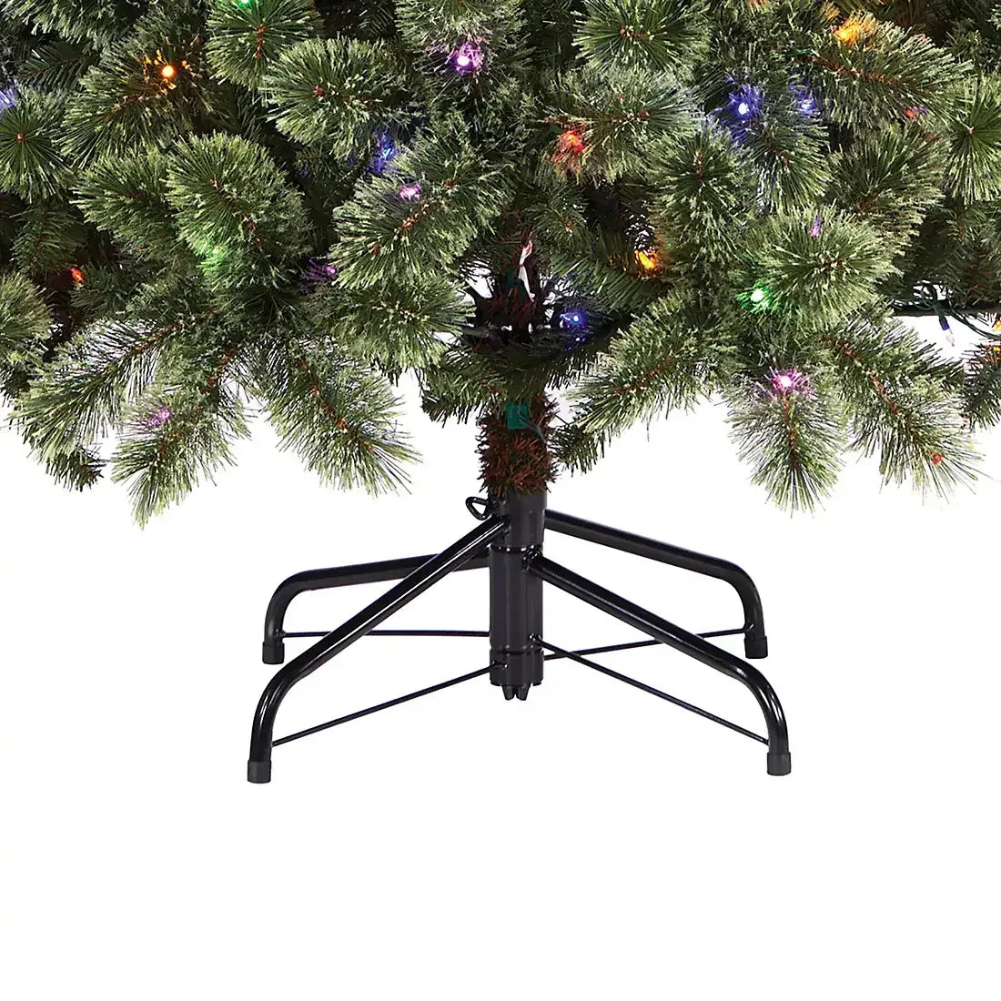 Berkley Jensen LED 7.5' Concord Cashmere One-Plug Color Changing Twinkle Christmas Tree - USA MEGA SHOP