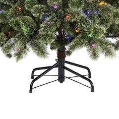 Berkley Jensen LED 7.5' Concord Cashmere One-Plug Color Changing Twinkle Christmas Tree