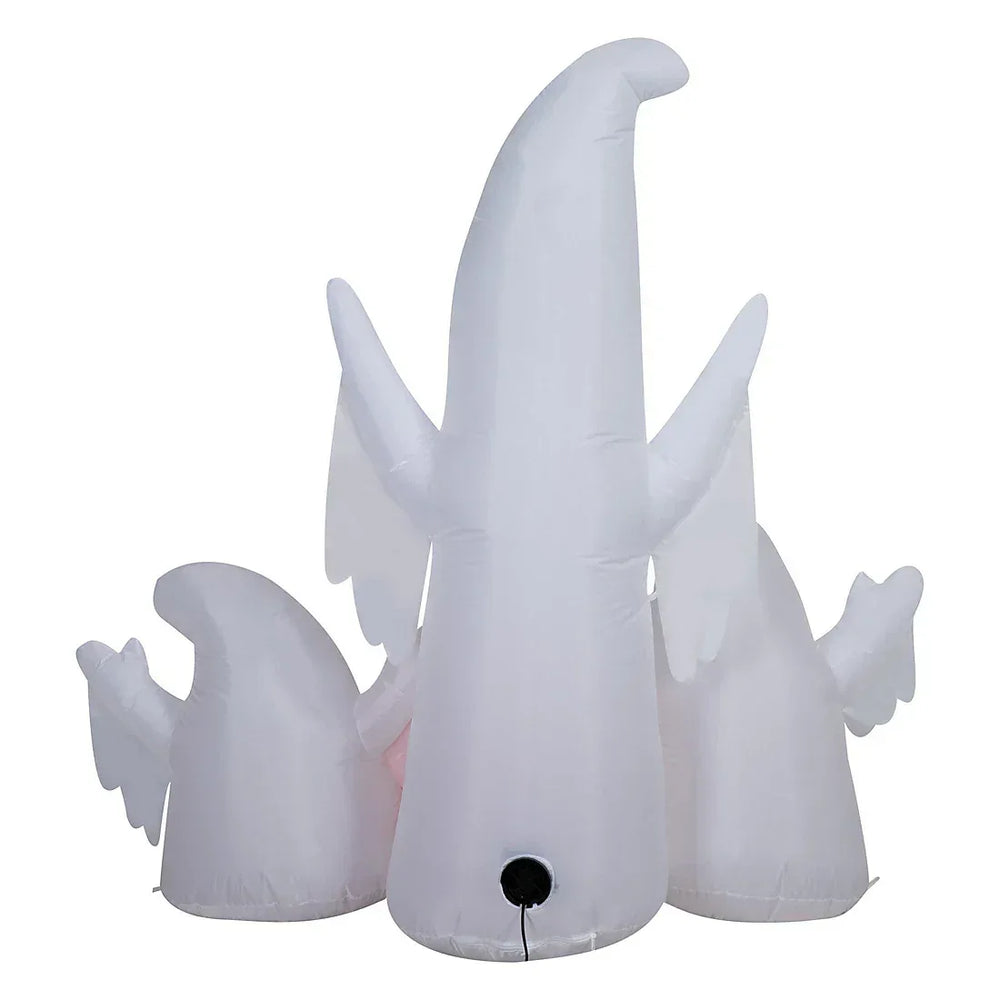 Gemmy Halloween Inflatable Spooky Ghost Trio - USA MEGA SHOP