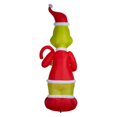 Giant 12' Inflatable Grinch with Candy Cane - USA MEGA SHOP