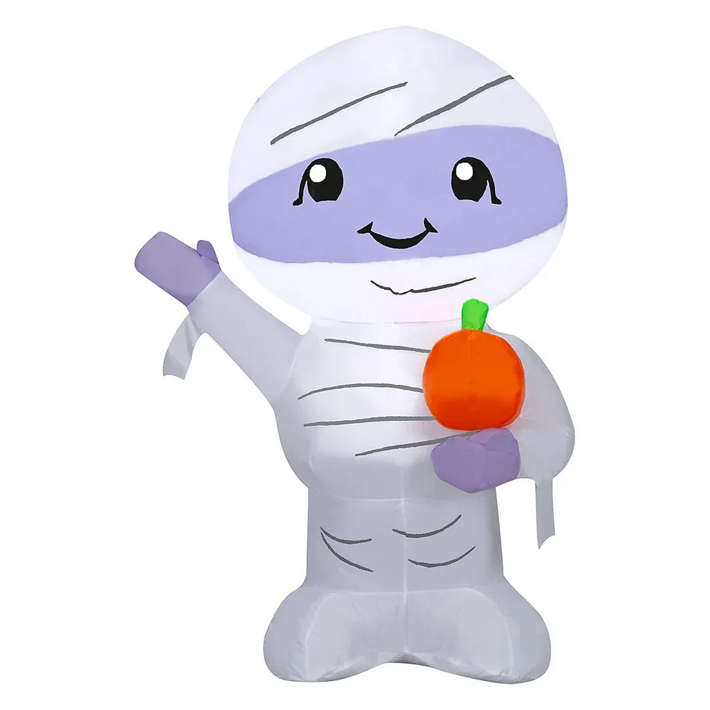 Gemmy Halloween Inflatable Cute Mummy - USA MEGA SHOP