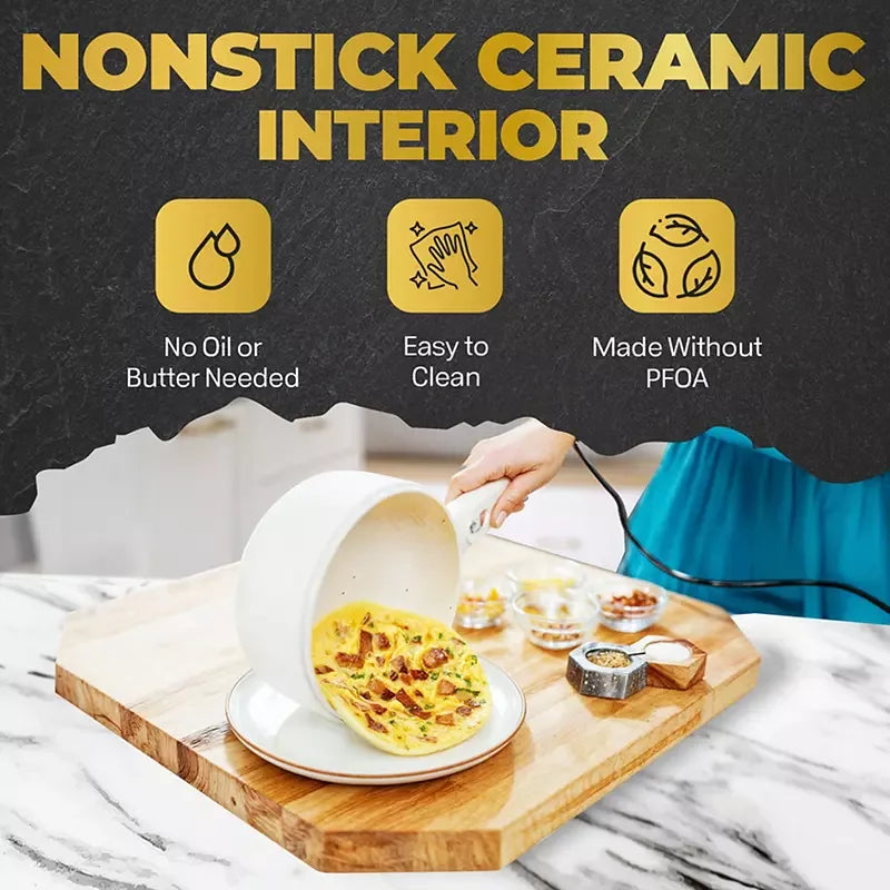 Ceramax 2.5L Nonstick Electric Multi Cooker - USA MEGA SHOP