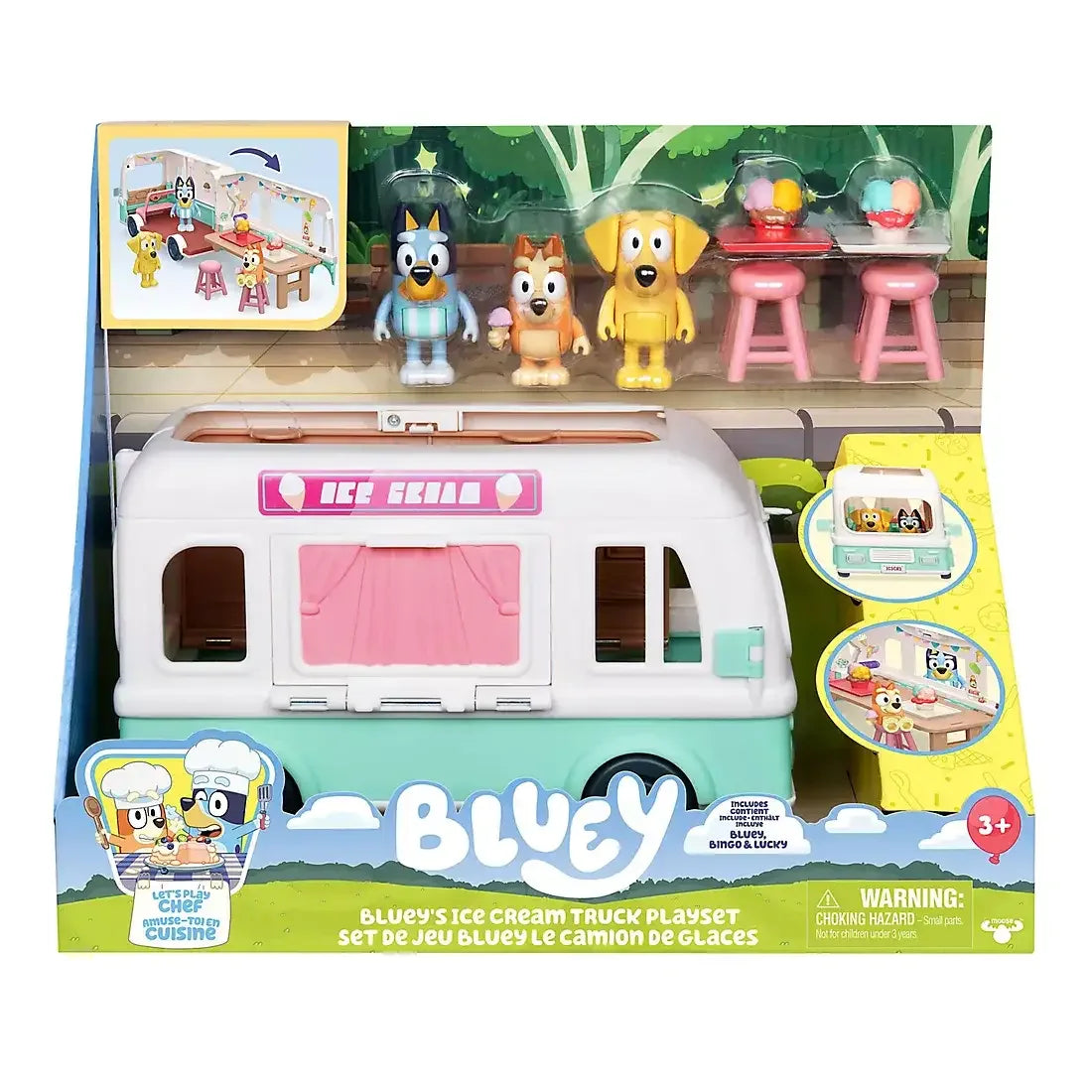 Bluey's Ice Cream Truck Playset - USA MEGA SHOP