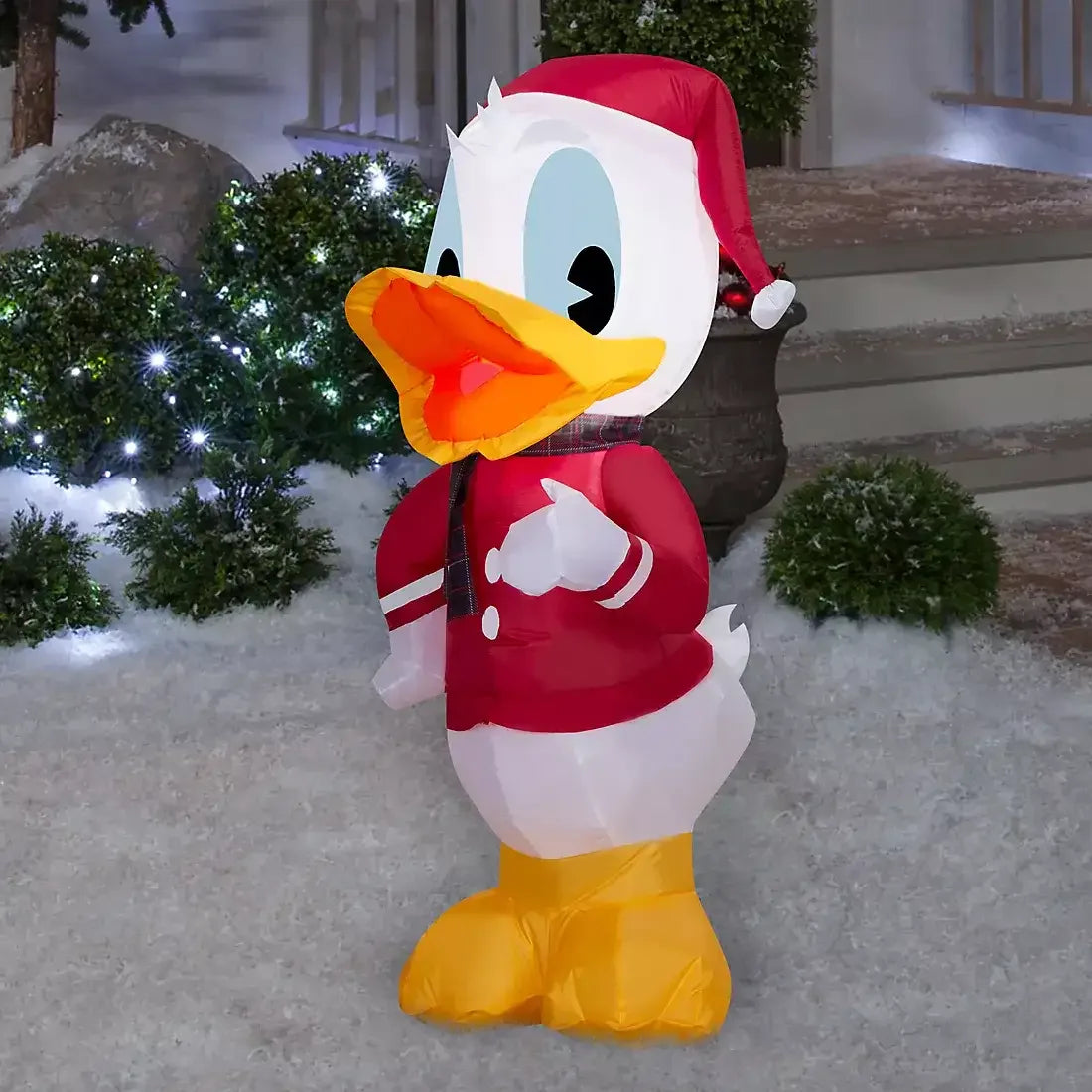Disney Christmas 3.5' Inflatable Donald Duck in Santa Suit - USA MEGA SHOP