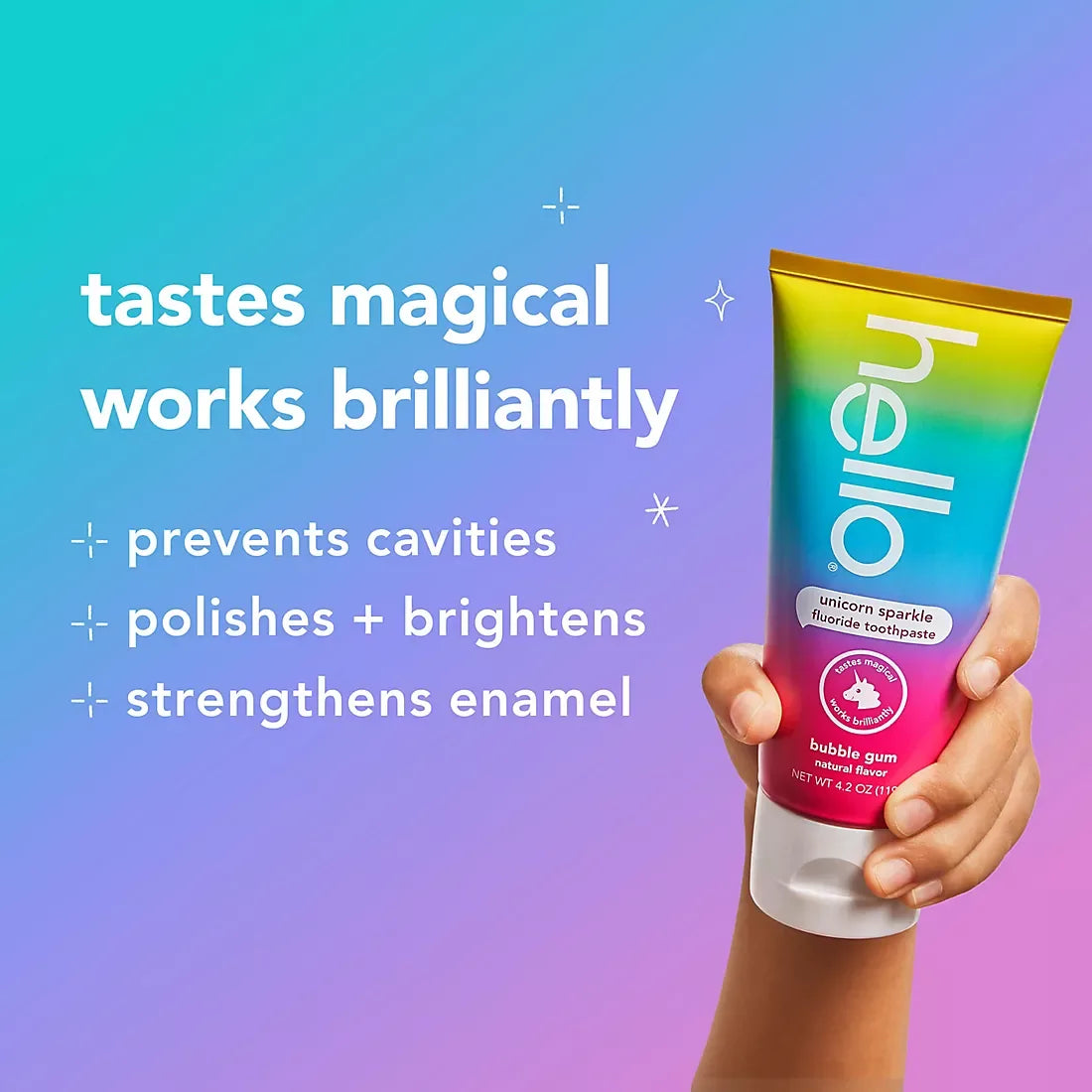 Hello Kids Toothpaste Fluoride Variety Pack, 3 pk./4.2 oz. - USA MEGA SHOP