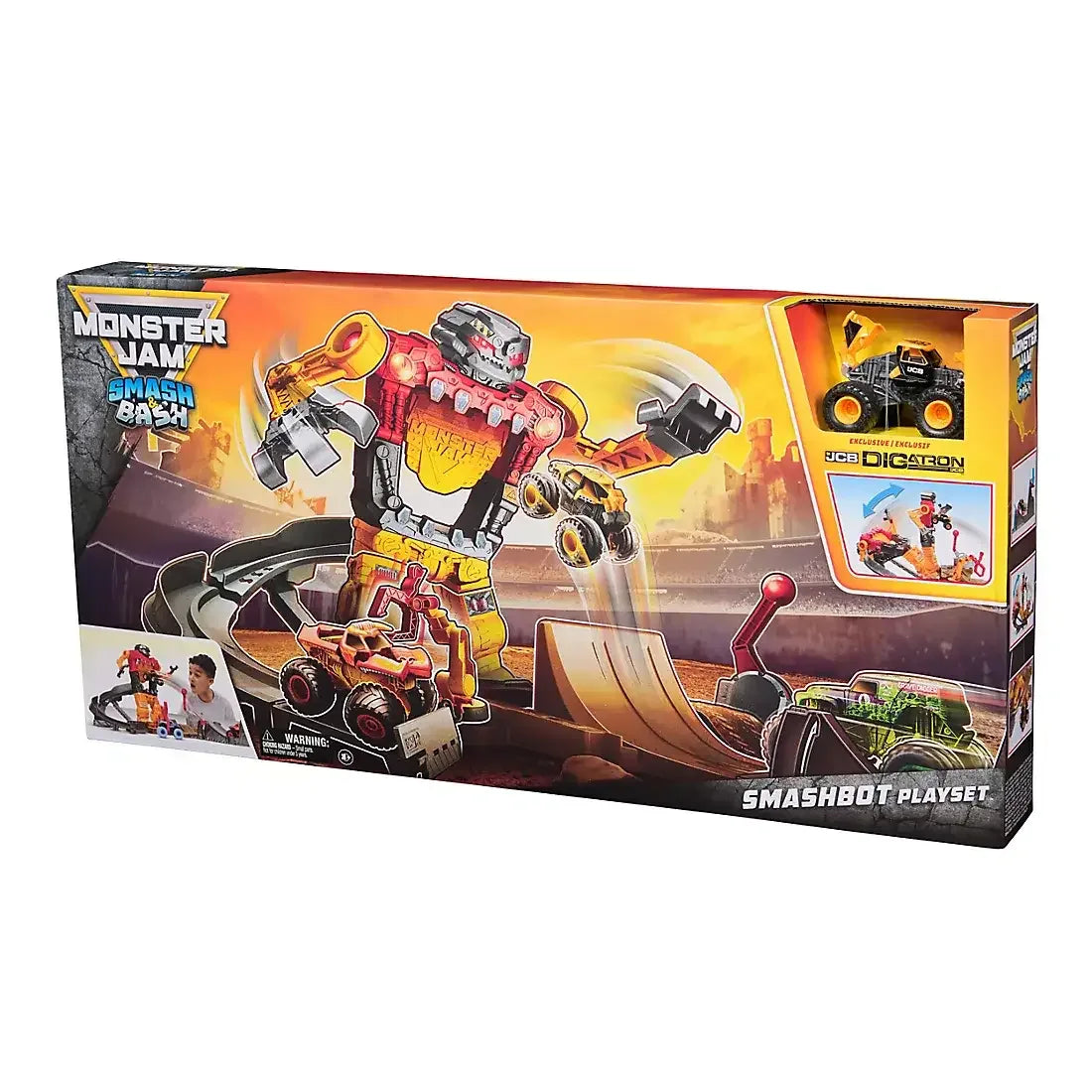 Monster Jam Smash & Bash Smashbot Playset - USA MEGA SHOP
