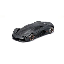 Black Lamborghini Terzo 1:24 model car, front three-quarter view