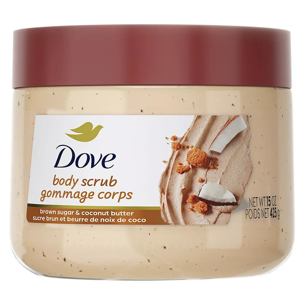 Dove Brown Sugar and Coconut Butter Exfoliating Body Scrub, 2 pk./15 oz. - USA MEGA SHOP