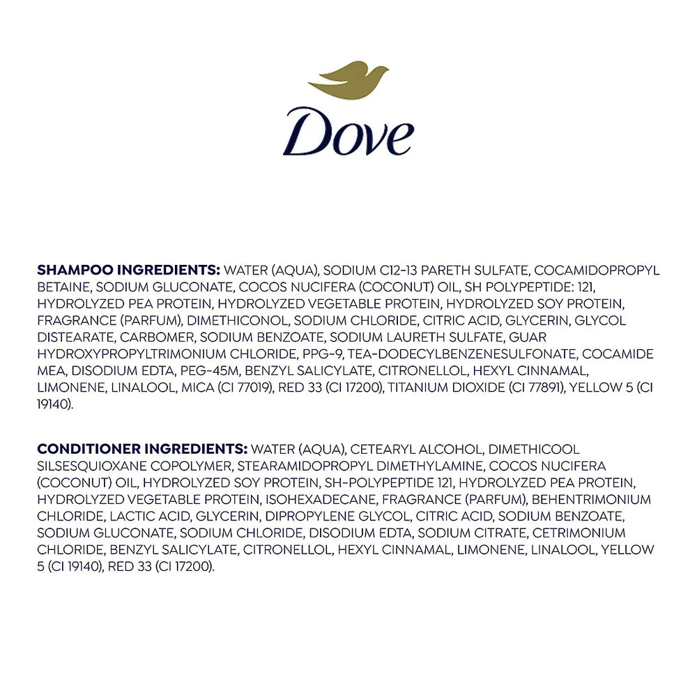 Dove Bond Strength Damage Therapy Shampoo & Conditioner, 2 pk./33.8 oz. - USA MEGA SHOP