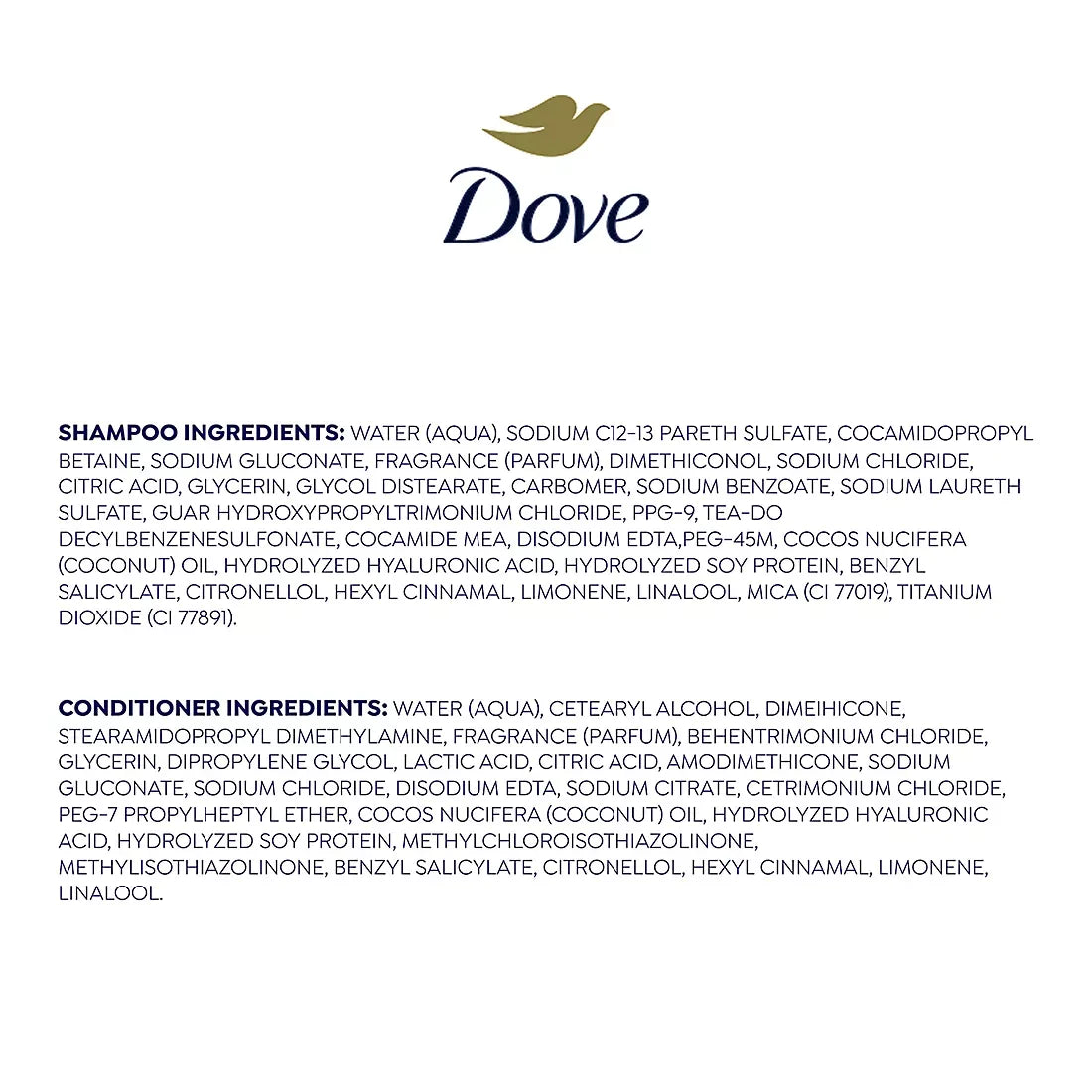 Dove Shampoo & Conditioner Daily Moisture, 2 ct./33.8 fl. oz. - USA MEGA SHOP