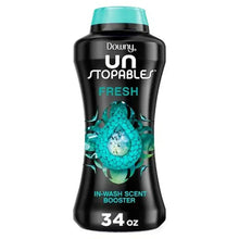 Downy Unstopables in-wash scent booster beads bottle, Fresh, 34 oz