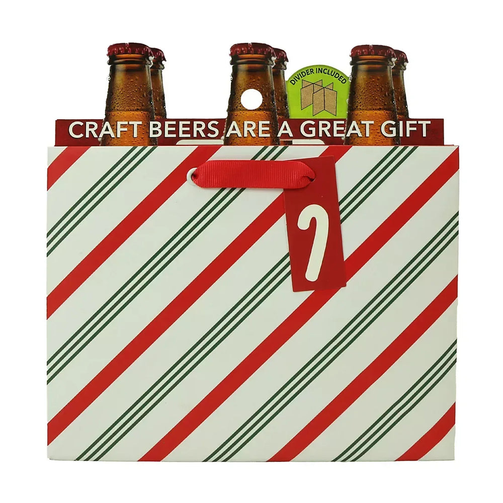 EDG Beer Bottle Heavyweight Assorted Gift Bags, 6 ct. - USA MEGA SHOP