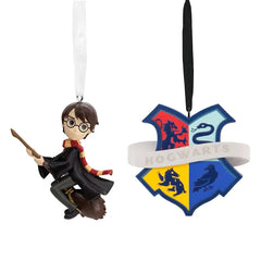 Hallmark Harry Potter and Hogwarts Crest, Set of 2 Ornaments - USA MEGA SHOP