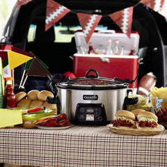 Crock-Pot Programmable 6-Qt. Travel Slow Cooker - USA MEGA SHOP