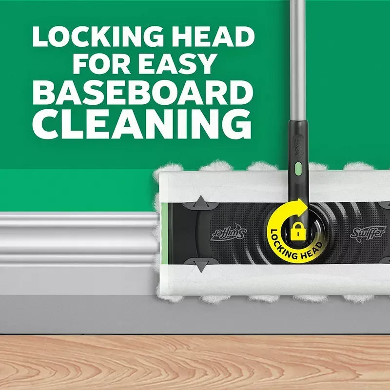 Swiffer Sweep and Mop Deluxe, 2-in-1 Floor Mopping and Sweeping Kit