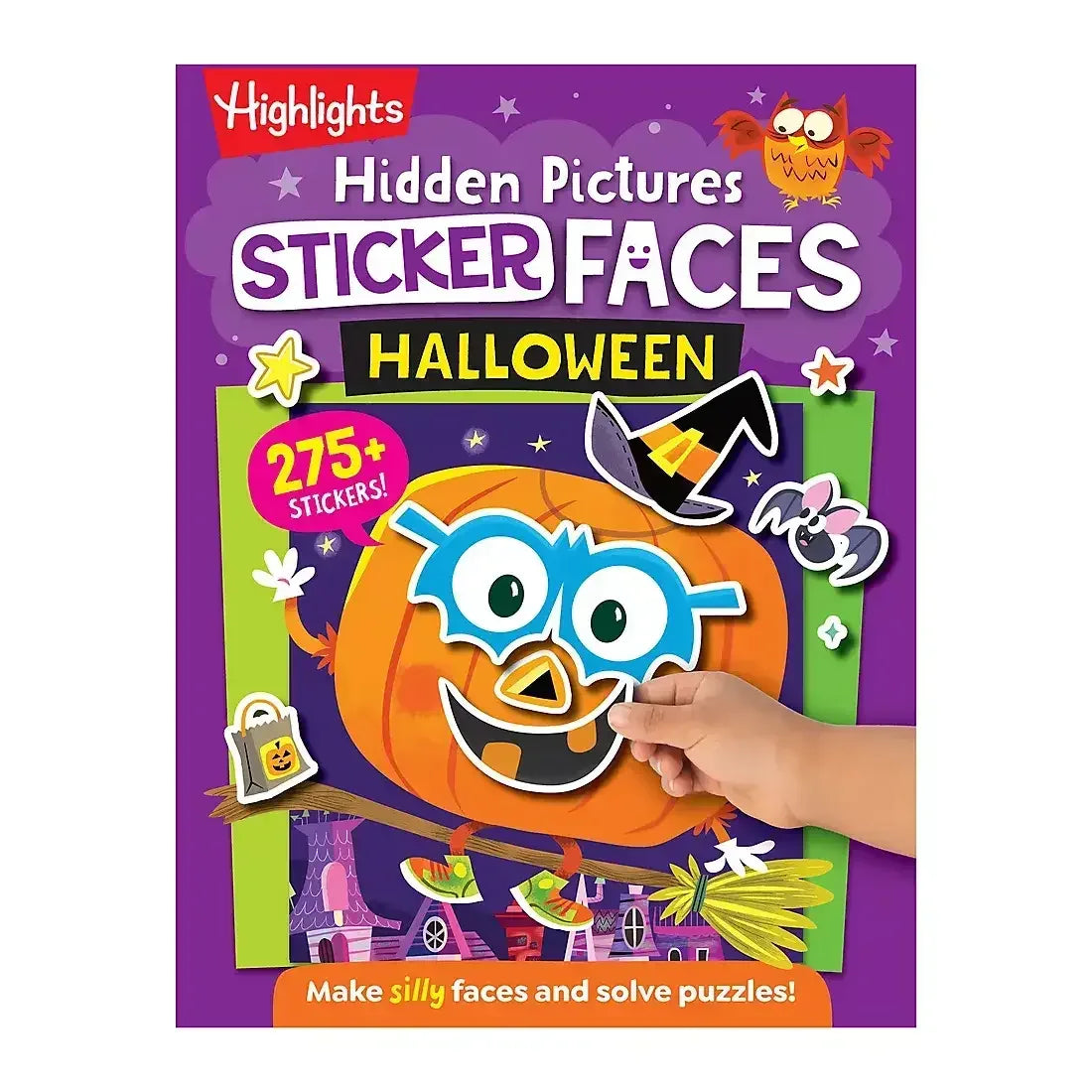 Hidden Pictures Sticker Faces: Halloween