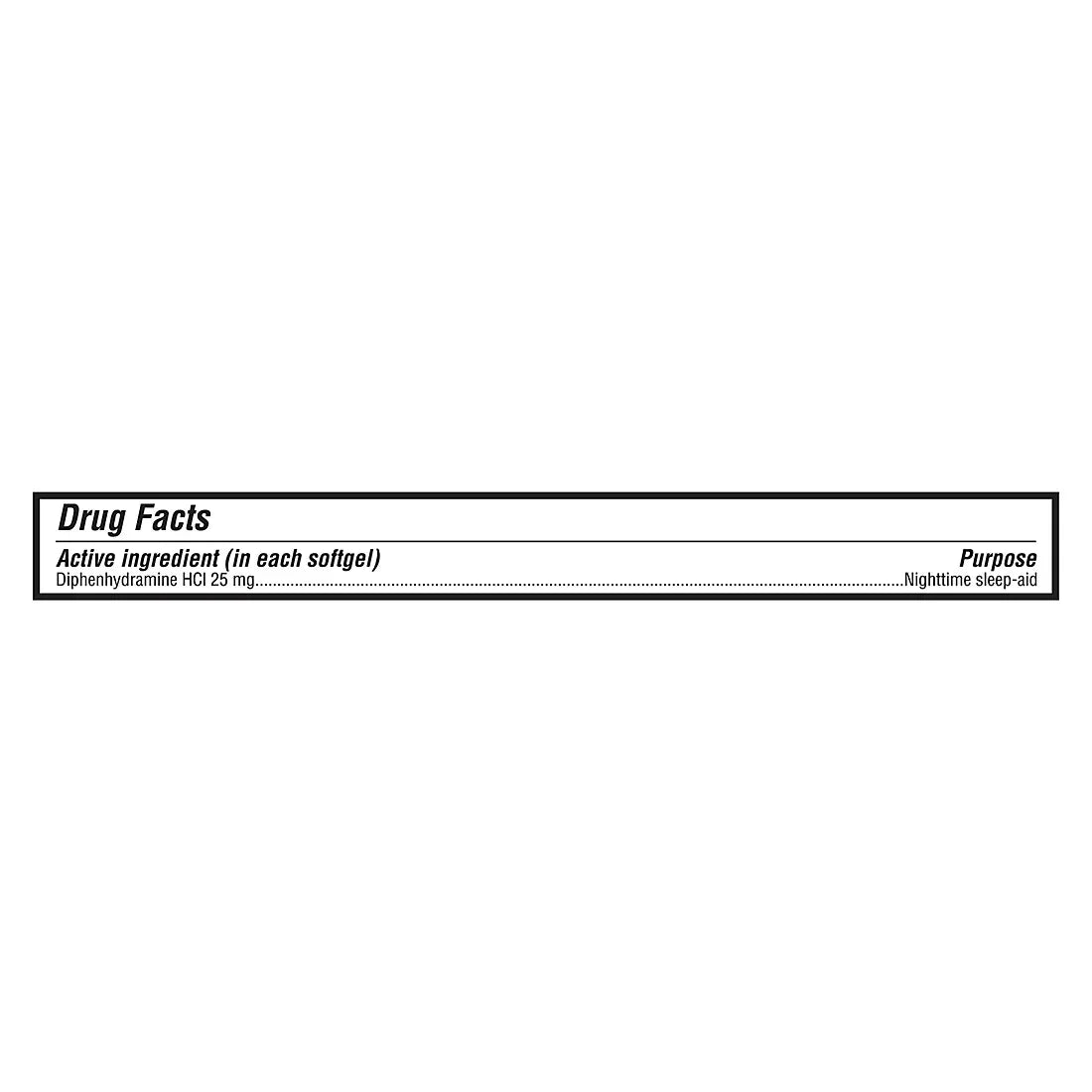 Berkley Jensen 25mg Diphenhydramine Hydrochloride Softgels, 192 ct.