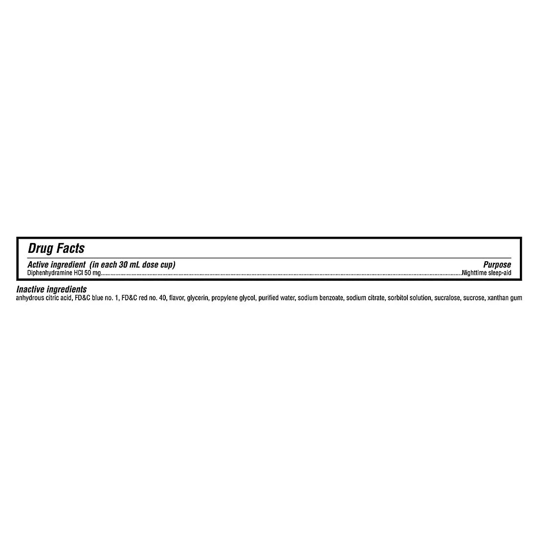 Berkley Jensen Nighttime Sleep Aid Diphenhydramine HCl 50 mg Liquid, 12 fl oz Bottles, 3 Pack
