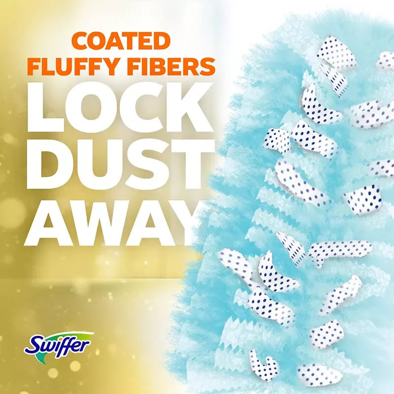 Swiffer Duster Starting Kit with Short Handle, 24 Duster Refills - USA MEGA SHOP