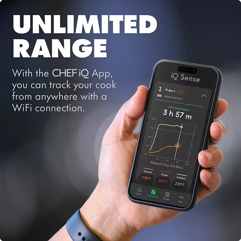 Chef iQ Sense Smart Wireless Meat Thermometer - USA MEGA SHOP