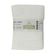 Living Ionic+ Commercial Bath Towel Set, 3-Pack, OEKO-TEX Certified