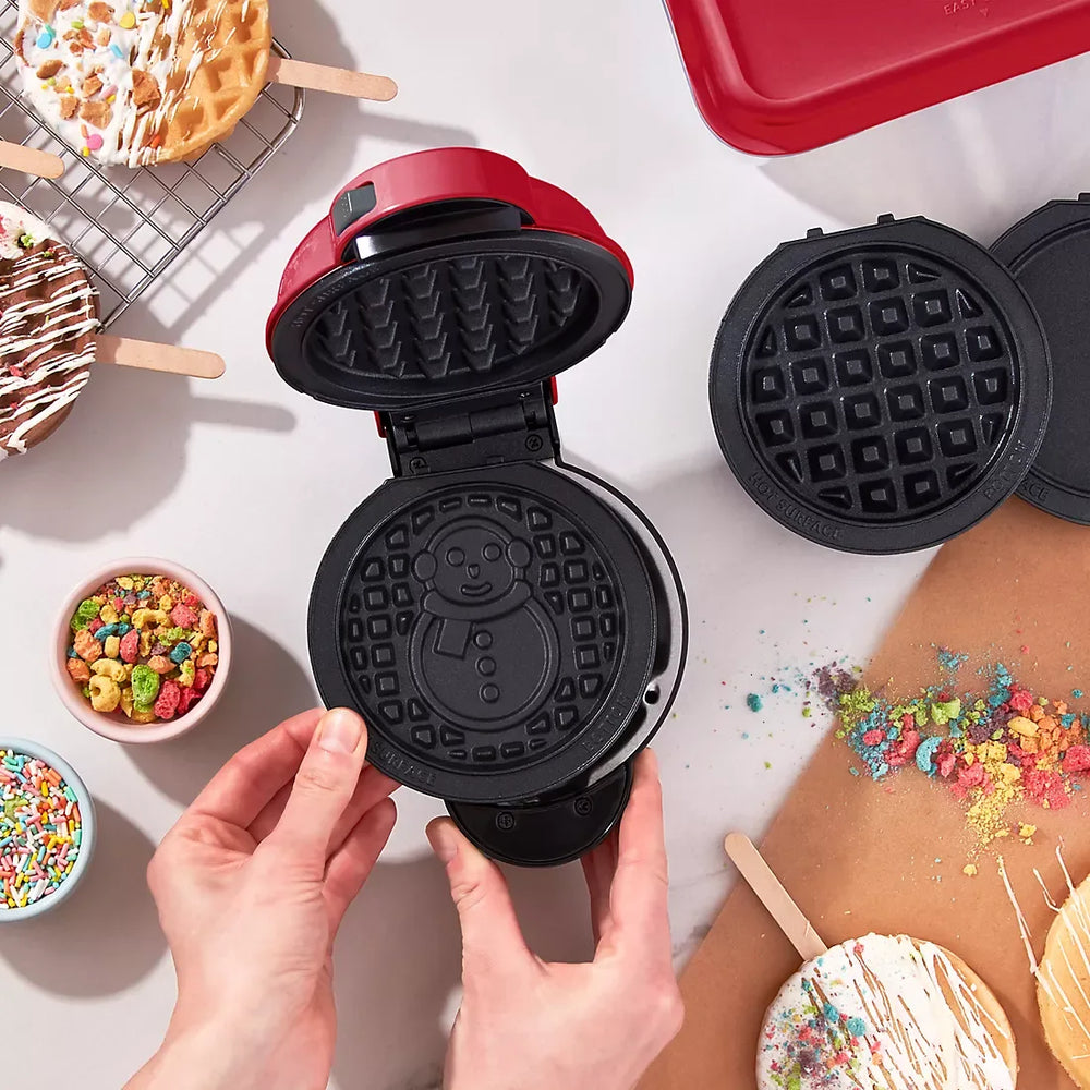 Dash Holiday MultiMaker Mini Shape Waffle Maker - USA MEGA SHOP
