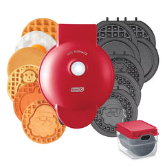 Dash Holiday MultiMaker Mini Shape Waffle Maker - USA MEGA SHOP