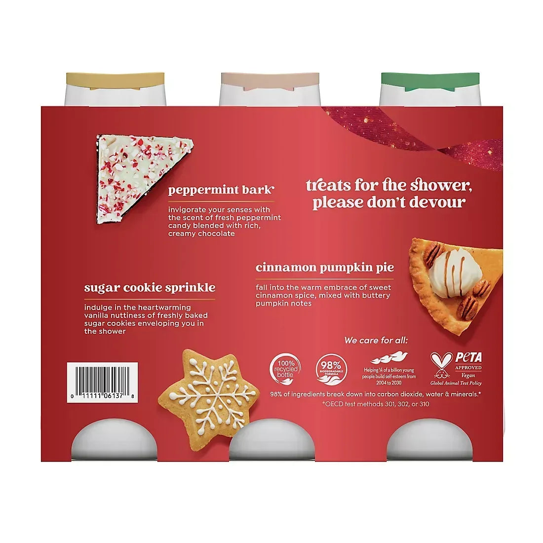 Dove Holiday Treats Body Wash Variety Pack, 3 ct./23 fl. oz.