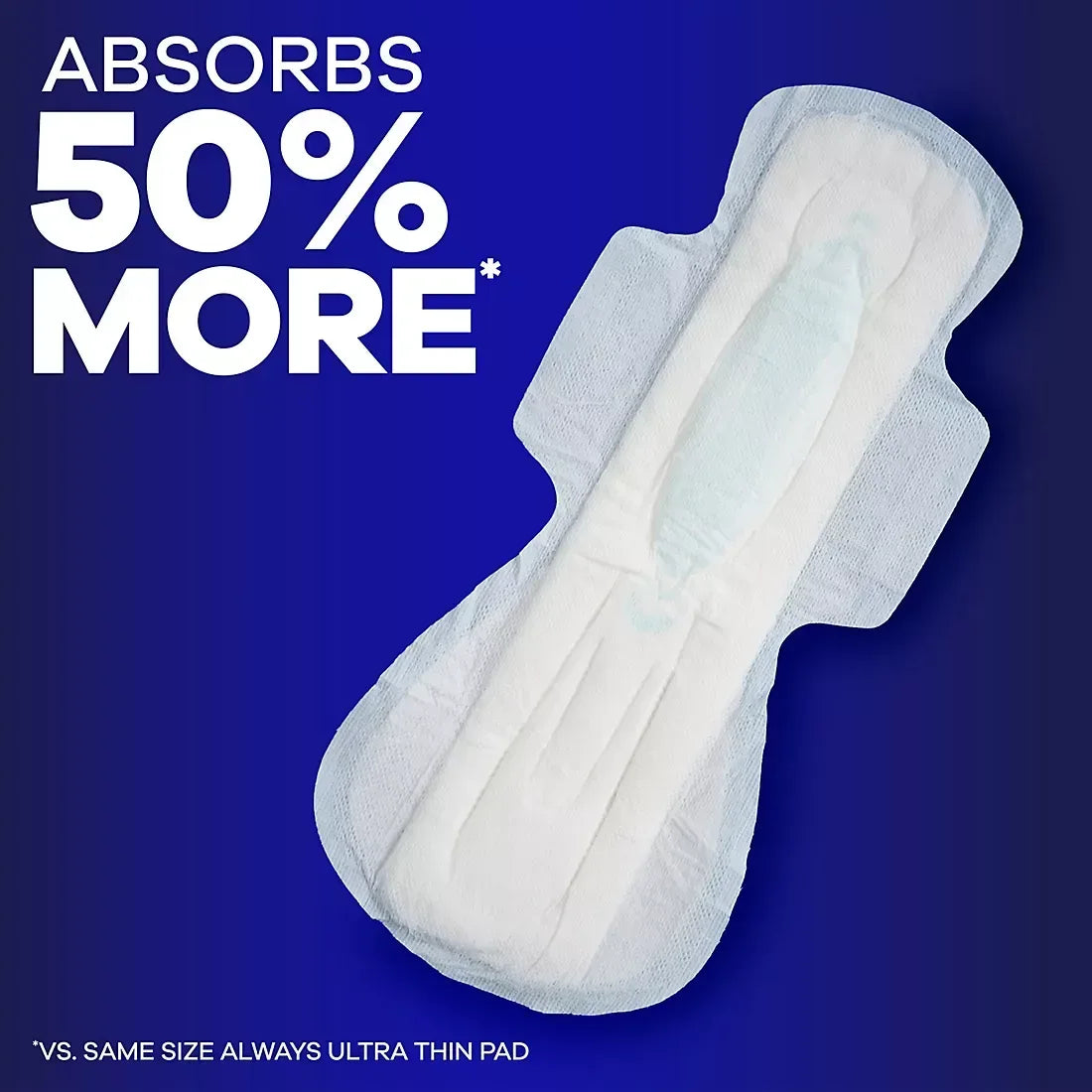 Always Maxi Overnight Pads with Wings for Women, Size 5, Extra Heavy Overnight Absorbency, 66 ct.