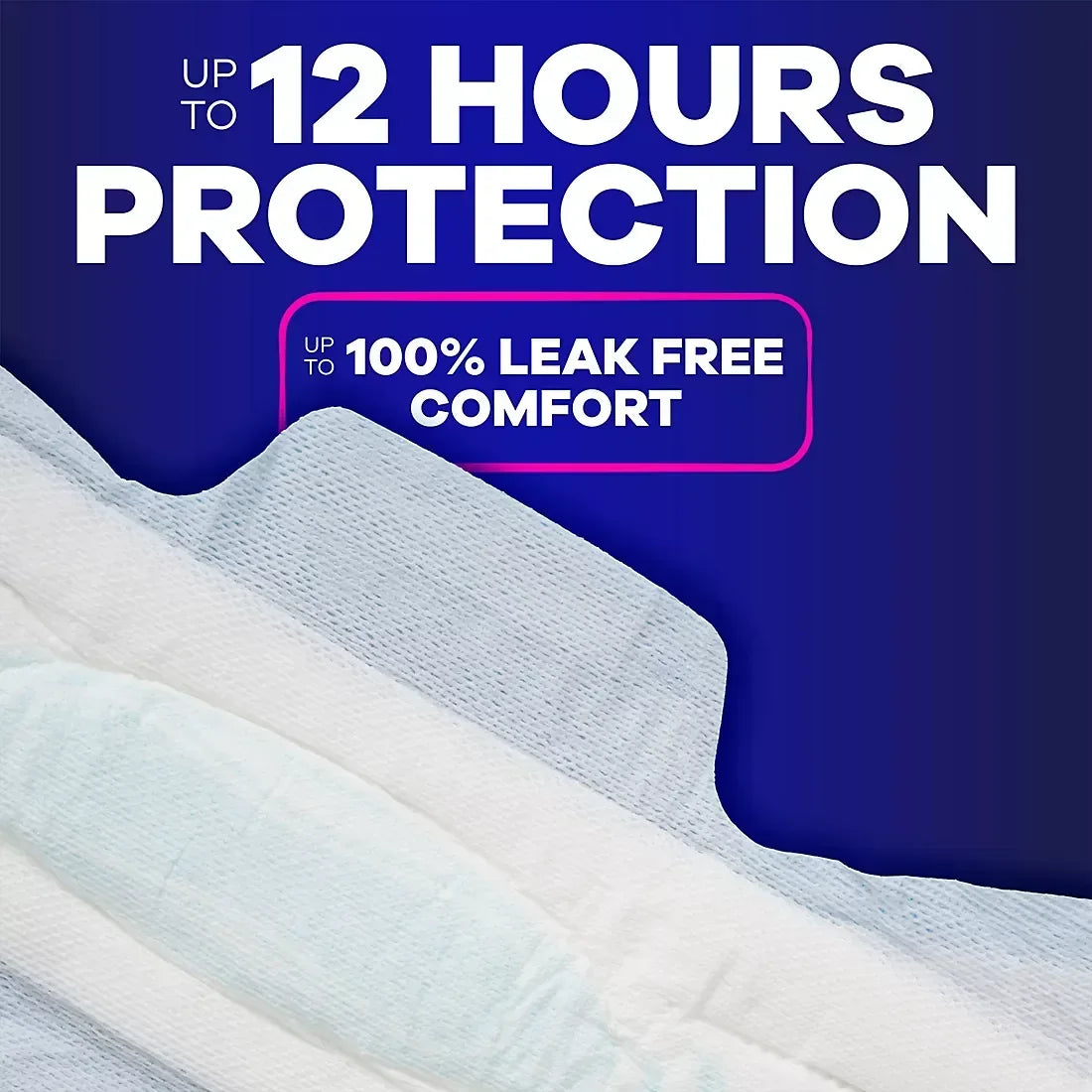 Always Maxi Overnight Pads with Wings for Women, Size 5, Extra Heavy Overnight Absorbency, 66 ct.