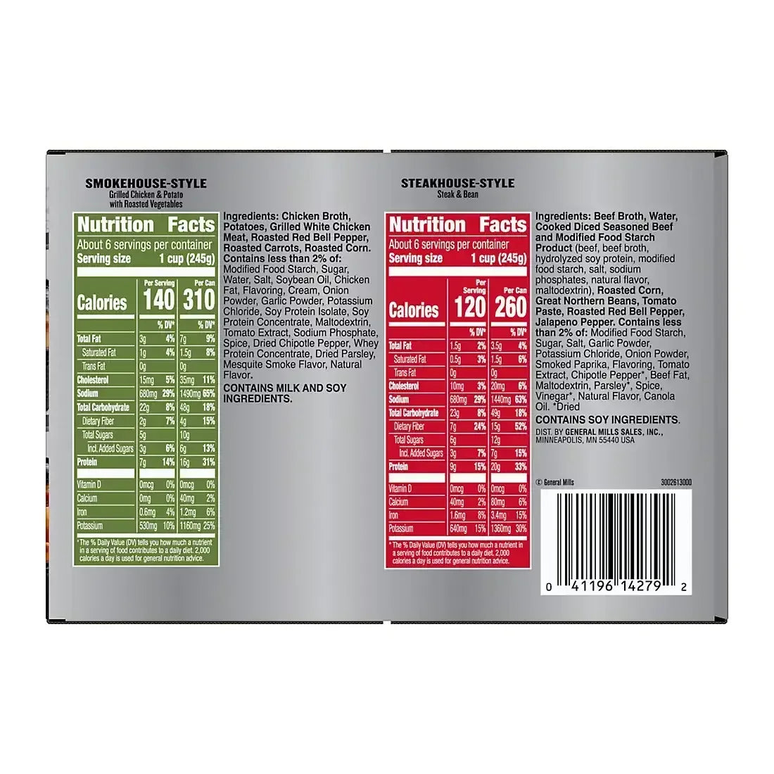 Progresso Pitmaster Soup Variety Pack, Cans, 6 pk.