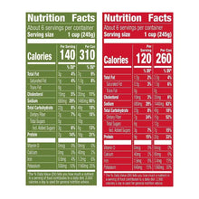 Pitmaster soup variety pack nutrition facts close-up with calories and fat details