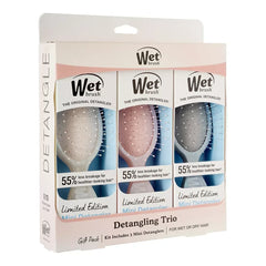 Wet Brush Iridescence Icon Mini Detangler Brush, 3 ct.