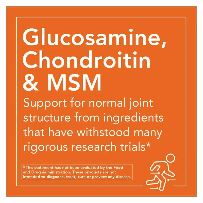 NOW Foods, Glucosamine & Chondroitin, 60 Tablets