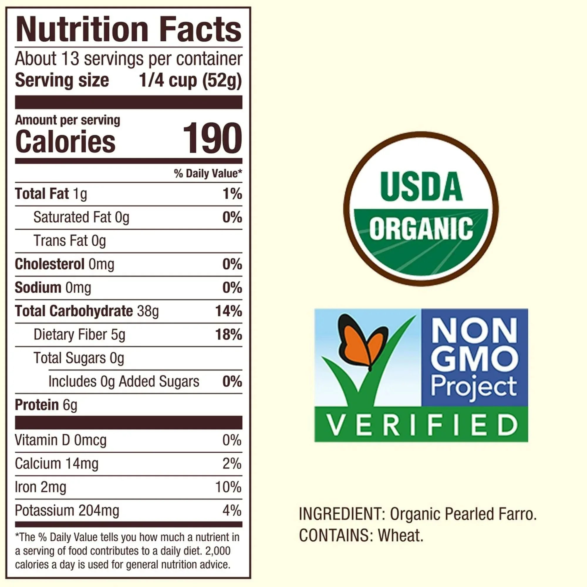 Bob's Red Mill Organic Farro Grain 24 oz - USA MEGA SHOP