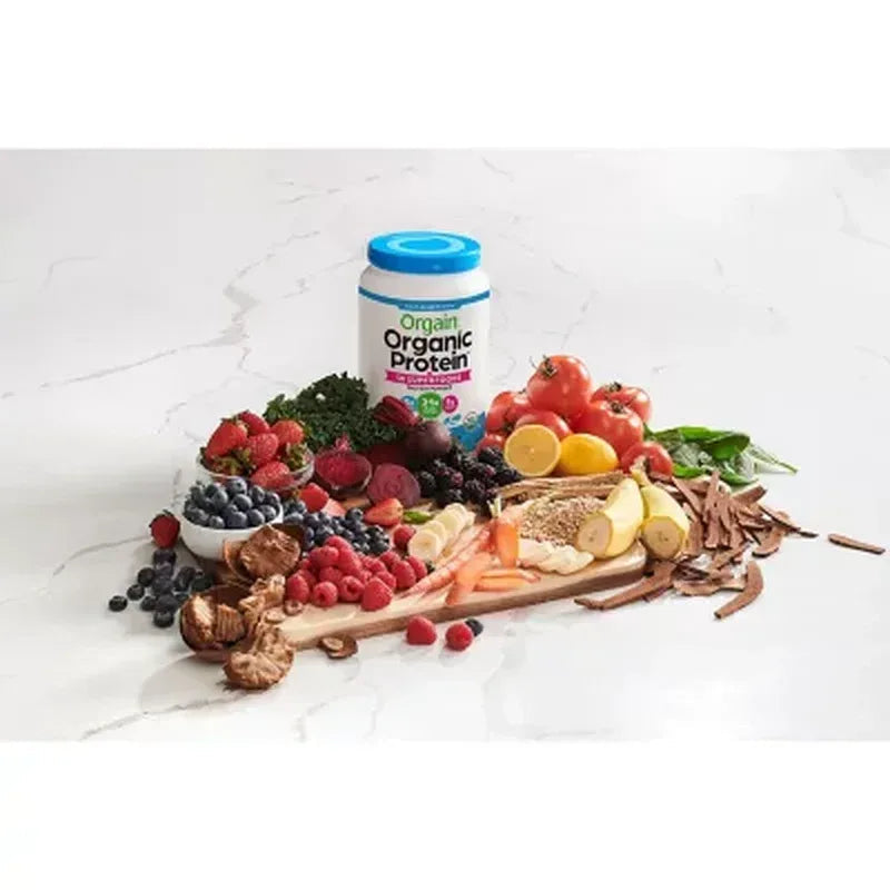 Orgain Organic Plant Based Protein Powder Vanilla Bean