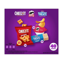 Cheez-It, Pringles, Rice Krispies Treats, Kids Snacks, Sweet and Salty Variety Pack, 40 ct.