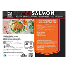 Sea Cuisine Honey Chipotle Salmon Fillets, Family Pack, Wild Alaskan Salmon, 14g Protein, 4 ct./5.5 oz.