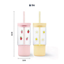 Ello Charmed Glass Tumbler 2 pk./18 oz.