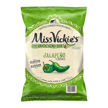 Miss Vickie's Kettle Cooked Potato Chips, Avocado Oil Jalapeno Flavored, 22 oz.