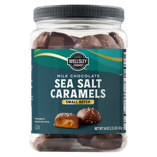 Wellsley Farms Milk Chocolate Sea Salt Caramels, 36 oz.