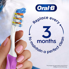 Oral-B Pulsar 3D White Battery Powered Toothbrush, Soft, 5 ct.