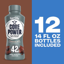 Core Power High Protein Shake, Chocolate, 42g Protein, 12 pk./14 fl. oz.