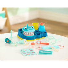 B. toys Shark Tooth Dentist Playset Pretend Play Set