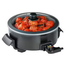 Dash Extra-Deep Electric Skillet with Ceramic Nonstick Surface - Black, 12"