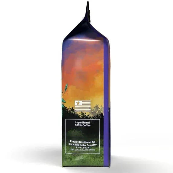 Black Rifle Coffee Company Wakin the Neighbors Extra High Caffeine, Medium Roast, Ground Coffee, 12 oz