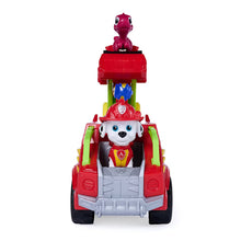PAW Patrol: The Dino Movie, Marshall Dino Rescue Firetruck with 360° Spinning Projectile Launcher