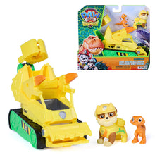 PAW Patrol: The Dino Movie, Rubble Dino Rescue Bulldozer with Chomping Action and Articulated Claw